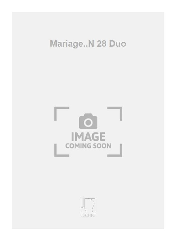 Mariage..N 28 Duo